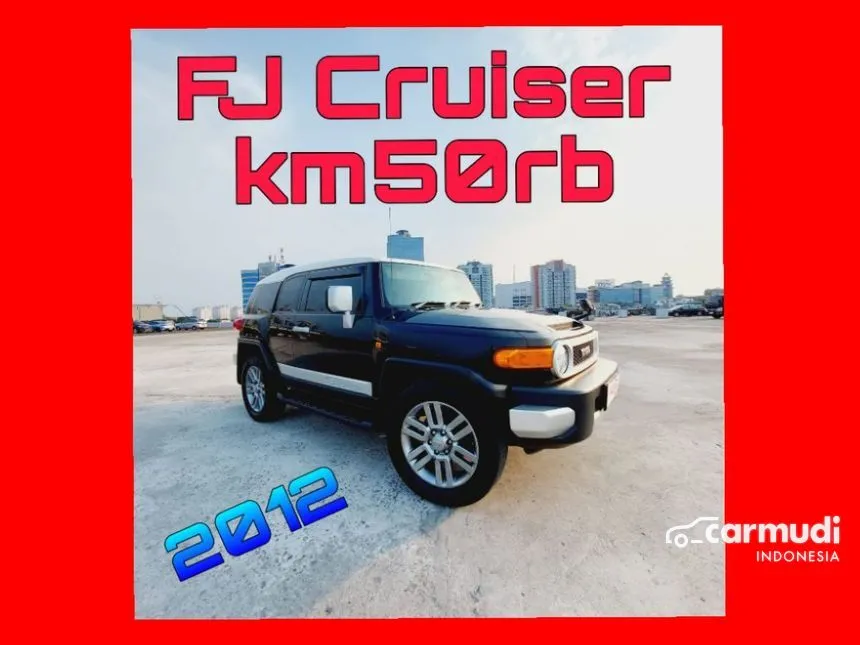 Jual Mobil Toyota FJ Cruiser 2012 4.0 di DKI Jakarta Automatic SUV Hitam Rp 1.150.000.000