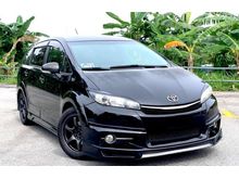 2013 Toyota Wish 2.0 Z MPV (A) WITH WARRANTY POWER BOOT DVD PLAYER MULTIFUNCTION STEERING