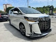2022 Toyota Alphard 2.5 G S C Package MPV SUNROOF DIM BSM MODELLISTA BODYKIT