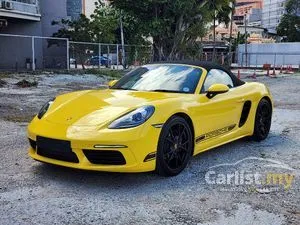 2021 Porsche 718 2.0 Boxster Convertible Racing Yellow / PASM / Recon Unreg / Ready Stock / Welcome Nego