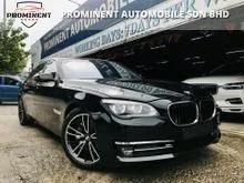 BMW 730LI M-SPORT NEW-FACELIFT WTY2023 2014,CRYSTAL BLACK IN COLOUR,PUSH START,FULL LEATHER SEAT,ONE DATO OWNER