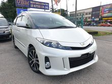 2014 Toyota Estima 2.4 Aeras - PREMIUM - ACTUAL MILEAGE - KL AP - ACCIDENT FREE - CONDITION GRADE 4 - CRAZY CNY SALES - 5 YEARS WARRANTY - MANY REBATE