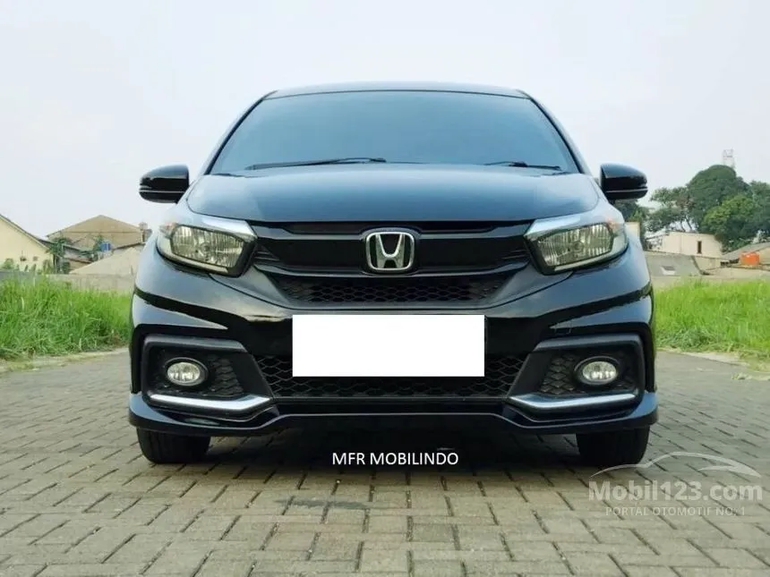 Jual Mobil Honda Mobilio 2017 E Prestige 1.5 di Banten Automatic MPV Hitam Rp 130.000.000