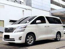 2011 Toyota Vellfire 2.4 X Van Wagon