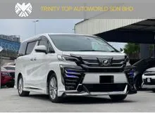 MILEAGE 83K, 7 SEATER MPV, SUNROOF, POWER BOOT 2016 Toyota Vellfire 2.5 ZA MPV SELLING WITH WARRANTY