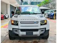 2023 Land Rover Defender 2.0 110 P300 SUV 8K KM ADAPTIVE HEADLIGHT AIR MATIC SUSPENSION OFF ROAD TERRAIN MODE SIDE STEP SAFETY+ KIT KEYLESS PACK UNREG