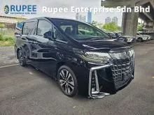 2022 Toyota Alphard 2.5 SC 3 LED PILOT LEATHER SEATS DIGITAL INNER MIRROR BLIND SPOT MONITOR ROOF MONITOR REVERSE CAMERA POWER BOOT HIGH GRADE UNREG