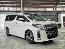 2018 Recon Toyota Alphard 2.5 SC Leather LKA PCS Package MPV With 4 Years Warranty