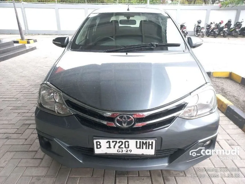 Jual Mobil Toyota Etios Valco 2015 G 1.2 di DKI Jakarta Manual Hatchback Abu