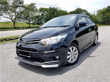 *FOC RT/INS* Toyota Vios 1.5 (A) TRD FACELIFT DUAL VVTI P.START D.CAM 1YR WARRANTY 2017