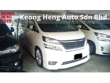 TRUE YEAR MADE 2010 No GST Toyota Vellfire 2.4 Z Platinum Sunroof 2012