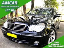 Mercedes-Benz C200K 1.8 Elegance (A) NEW FACE LIFT LOCAL