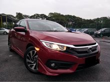 HONDA CIVIC 1.8 S (A) FC i-VTEC S/RECORD WARRANTY NEW FACELIFT