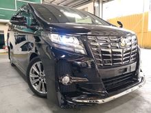 2016 Toyota Alphard 2.5 Type Black PreCrash SunRoof MAY OFFER