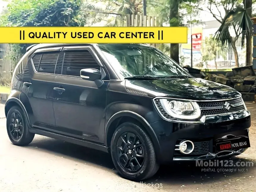 Jual Mobil Suzuki Ignis 2017 GX 1.2 di Banten Automatic Hatchback Hitam Rp 115.000.000