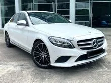 2018 Mercedes-Benz C200 1.5 Avantgarde Mile 98K KM Service Record with MERCEDES BENZ MALAYSIA