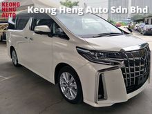 2018 Toyota Alphard 2.5 POWER BOOT 360 SURROUND CAMERA PRE CRASH STOP SYSTEM LANE ASSIST SYSTEM 2 LED HEADLAMPS AUTO CRUISE FREE WARRANTY