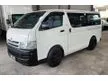 Used 2010 TOYOTA HIACE 2.5 (M) WINDOW VAN tip top condition RM69,800.00 Nego