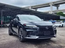2024 Lexus RX 350 2.4 F Sport Handling SUV (GRADE 5A) RED SEAT, WIRELESS CHARGER, PANORAMIC ROOF, ORANGE BRAKE CALIPER