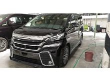 2015 Toyota Vellfire 2.5 ZG/PILOT SEATS/5A CONDITION/READY STOCK