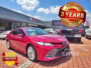2018 Toyota Camry 2.5 V (AT)+REGISTERED DECEMBER 2018+FREE 3 YEARS WARRANTY +FREE 3 YEARS SERVICE by Authorized Toyota Service Centre +TRUSTED DEALER+