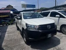 2023 Toyota Hilux 2.4 Single Cab Pickup/PERAK/TIPTOP