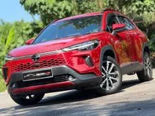 TOYOTA COROLLA CROSS 1.8 V HIGH SPEC POWER BOOT KEYLESS ENTRY LEATHER SEAT WIRELESS CHARGING PAD ANDROID AUTO 360 SURROUND CAMERA FULL SERVICE MIL9K