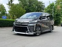 2019 Toyota Vellfire 2.5 ZG MPV