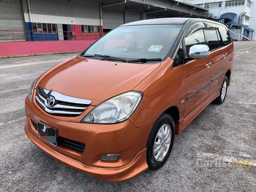 Innova Base 2010 Used 2010 Toyota Innova 2.0 (A) G-Spec, New Facelift, DOHC 16-Valve ...