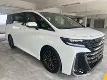 2024 Toyota Vellfire 2.4 Z Premier MPV HUD BSM DIM 4CAMERA SUNROOF REAR MONITOR PBOOT