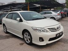 2012 Toyota Corolla Altis 1.8, High Loan, 2K Crystal White, Must View