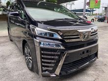 2018 Toyota Vellfire 2.5 ZG DARK PURPLE COLOR MPV