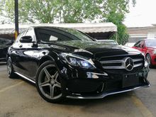 2015 Mercedes-Benz C180 1.6 AMG Sedan ELECTRIC SEAT _ BLINDSPOT _ LANE-KEEP-ASSIST _ PRE-SAFE BRAKE _ KEYLESS ENTRY _ PUSH START BUTTON _ CAMERA