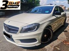 2016 Mercedes-Benz A200 1.6 Hatchback / 3 YEARS ENGINE & GEARBOX WARRANTY / ORIGINAL LOW MILEAGE / CAR KING CONDITION / LIMITED UNIT