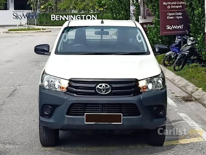 2021 Toyota Hilux Single Cab Pickup