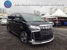 2018 Toyota Alphard 2.5 SC 3EYE LED/FULL MODELISTA BODYKIT/JBL HOME THEATER/SUROUND CAM/DIM/PRE CRASH/PILOT SEATS UNREG