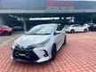 Used 2022 Toyota Yaris 1.5 G Hatchback +FREE 3 YEARS WARRANTY +FREE 3 YEARS SERVICE by Authorized Toyota Service Centre + Certified Used Car