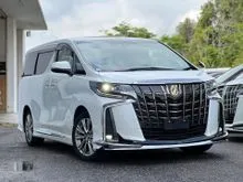 2023 Toyota Alphard 2.5 S TYPE GOLD 3 FULL SPEC SUNROOF MODELLISTA BODYKIT BSM 10 YEARS WARRANTY OFFER