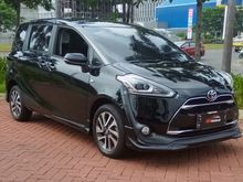 2016 Toyota Sienta 1.5 Q MPV