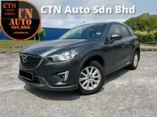 2013 MAZDA CX-5 2.0 SKYACTIV-G HIGH SPEC CBU SPEC (A) SUNROOF/FREE WARRANTY/PUSH START/REVERSE CAMERA/SPORT RIM