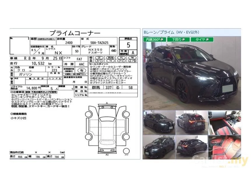 2023 Lexus NX 350 F Sport SUV