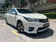 2015 Toyota Corolla Altis 1.8 G Sedan FULL SPEC JUST 1 OWNER FULL BODYKIT LEATHER SEAT ANDRIOD PLAYER