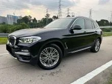 2019 BMW X3 2.0 xDrive30i Luxury Full Service Record 70K Mileage With BMW Power Boot Ambient Light G01