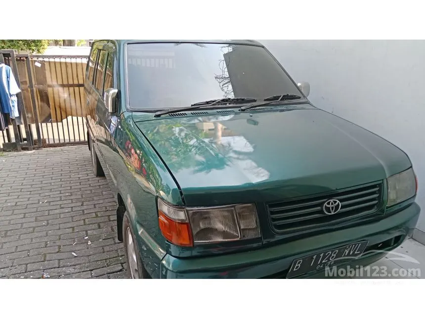 Jual Mobil Toyota Kijang 1997 LGX 1.8 di DKI Jakarta Manual MPV Hijau Rp 55.000.000