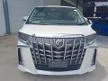 Recon 2022 Toyota Alphard 2.5 SC Package MPV S/ROOF