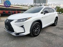 2017 Lexus RX200t 2.0 F Sport SUV (CHEAPEST PRICE IN TOWN) FULL SPEC /SUNROOF /360 SURROUND CAMERA /HEAD UP DISPLAY /RED INTERIOR /POWER BOOT /UNREG