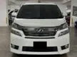 Used TOYOTA VELLFIRE 3.5 VL V6 FULLY LOADED (A) PILOT SEAT, HOME THEATRE, SUNROOF MOONROOF, MEMORY SEAT, VENTILATION SEAT, POWER BOOT, ONE LADY OWNER, z zg