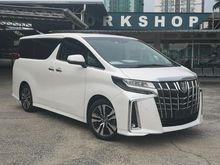 2018 Toyota Alphard 2.5 SC EDITION FULL SPEC LOW MILEAGE