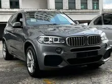 BMW X5 MSPORT XDRIVE40E 2.0 HARMON KARDON SOUND SYSTEM/ CONTACTLESS P.BOOT / PASSIVE CRUISE CONTROL/ FULL BLACK INTERIOR/ RETIRED MAN 10K MILEAGE PER