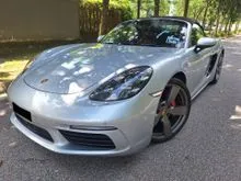 2017 2019 Porsche 718 Boxster S 2.5 CBU Convertible Porsche MALAYSIA WARRANTY